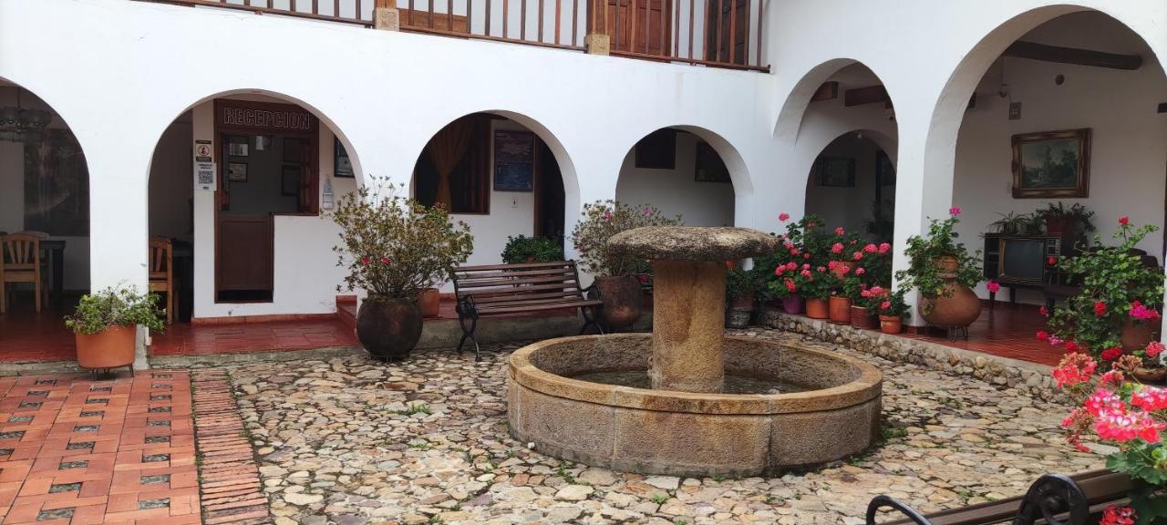 Posada Portal De La Villa Villa de Leyva Esterno foto
