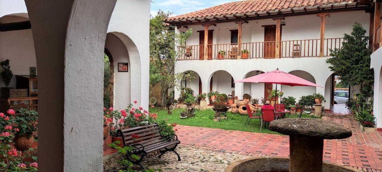 Posada Portal De La Villa Villa de Leyva Esterno foto