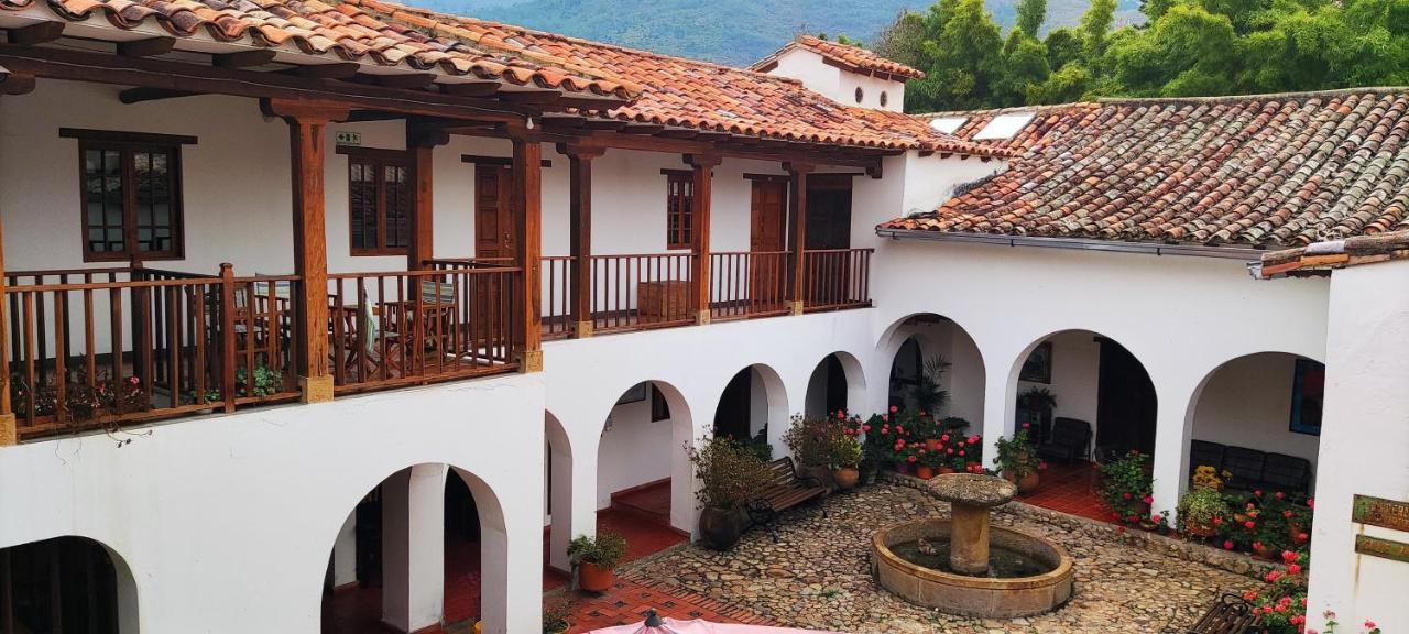 Posada Portal De La Villa Villa de Leyva Esterno foto