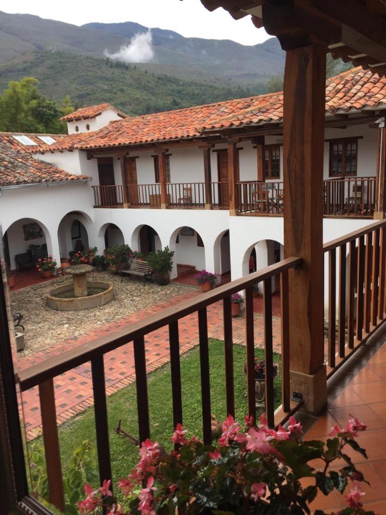 Posada Portal De La Villa Villa de Leyva Esterno foto
