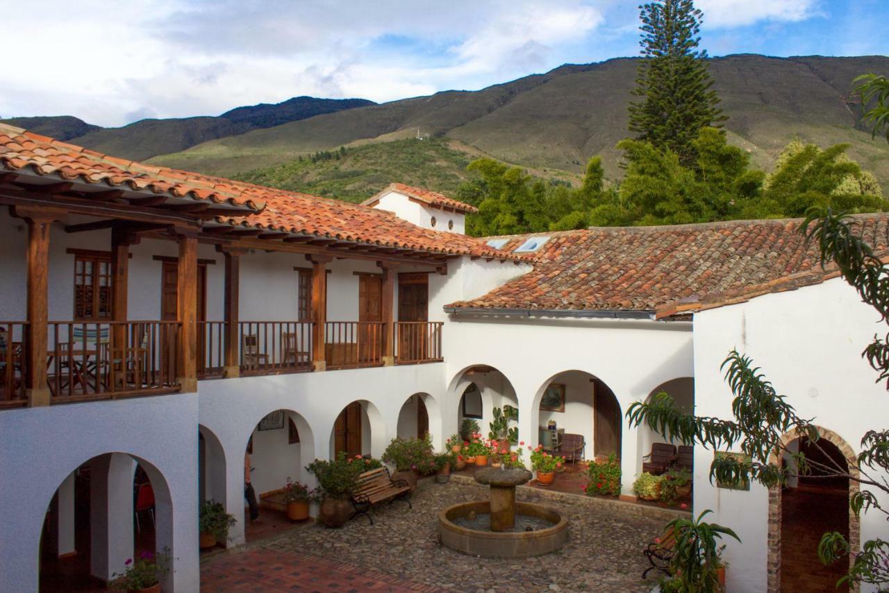 Posada Portal De La Villa Villa de Leyva Esterno foto